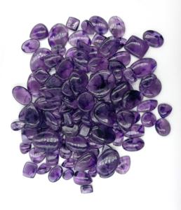 Handmade tự nhiên thạch anh tím Cabochon tuyệt vời tím thiết kế lỏng đá quý cao cấp đá quý Bộ sưu tập - Product Image 4