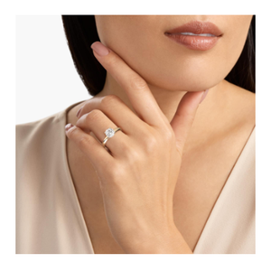 Anillo de Compromiso de Oro Amarillo de 18K de Inspiración Vintage – Brillo Superior, Diseño Elegante y Artesanía de Diseñador - Product Image 2