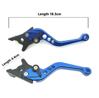 CNC motosiklet modifiye fren kolu Scooter fren debriyaj kolu ayarlanabilir kolu evrensel bisiklet Moped Scuter tankı 200CC için fit