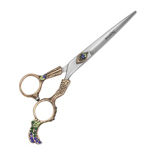 Ciseaux de coupe de cheveux professionnels 6.5 "ciseaux de coiffeur ciseaux de coiffure outils de coupe de cheveux Salon rasoir bord ciseaux à vendre - Product Image 2