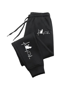 Premium Casual Breathable Flared Sweatpants Stylish Customize Logo Woman <b>Trouser</b> New 3D Printed <b>Women</b> Pants - Product Image 1