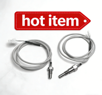 Thermocouple à haute température en fil PT100, mini capteurs RTD PT100 pour autoclave