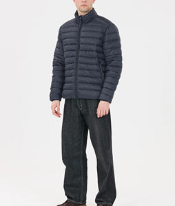 Veste matelassée noire de qualité supérieure, manteau d'hiver chaud, veste à bulles épaisse, vêtements d'extérieur tendance pour hommes et femmes, vente en gros - Product Image 5