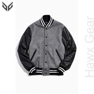 Men's High Street Plus Size Letterman <b>Jacket</b> High Quality Winter Outdoor Canvas Fabric <b>Mandarin</b> <b>Collar</b> Breathable Customizable - Product Image 1