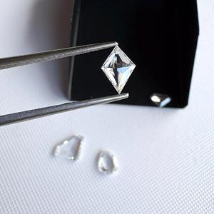 Diamantes de Corte Rosa en Forma de Trillón, Cultivados en Laboratorio, con Certificación IGI, para Joyería Personalizada - Product Image 5