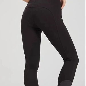 2025 nuevo diseño pantalones de montar a caballo 100% mallas de algodón para mujeres ropa ecuestre entrenamiento deportivo ropa de montar a caballo - Product Image 6