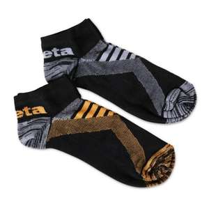 Chaussettes de sport BETA Deux paires d'inserts de baskets respirants avec une texture confortable - Product Image 1