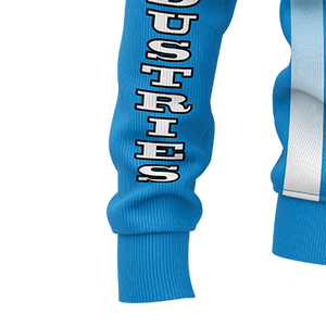 Nuevo diseño de cara completa con cremallera Sudadera con capucha logotipo personalizado hombres Hip Hop cremallera Sudadera con capucha para hombres sudadera personalizada de alta calidad - Product Image 3