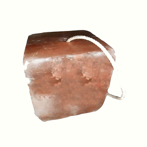 لعق الملح للحيوانات الطيور الماشية مزارع الخيول الماشية أحجار لعق الملح للحيوانات الصخور الطبيعية الملح لعق شكل مربع مع حبل الوزن 4-6 - Product Image 5