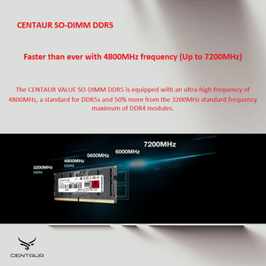 Centaur Originele Chipset Sodimm Memoria Ram Ddr5 Laptop 8Gb 16Gb Ram Ddr 5 4800 5000 5200 5600 6000 32Gb Notebook Fabriek - Product Image 3