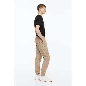 Pantalones de chándal deportivos informales para hombre con cintura alta Nueva tela Joggers y pantalones Bolsillos laterales Estilo de moda - Product Image 3