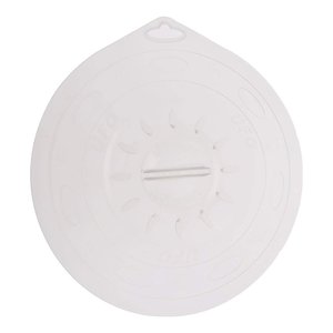 Tapa de silicona translúcida blanca UFO con ventosa de 20 cm para utensilios Silikomart - 72210860062 - Product Image 3