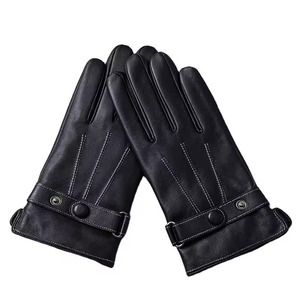 Guantes de moda para hombres 2025 Guantes de mejor diseño más vendidos Estilo único Guantes de cuero de alta calidad de Pakistán - Product Image 1