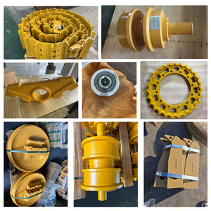 Высокопрочные детали ходовой части бульдозера: опорный каток для D65, D85, D155, SD16, SD22, SD32, одинарный фланцевый каток, качество OEM - Product Image 2