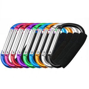 Mousqueton en alliage d'aluminium en forme de D sur mesure avec manchon en mousse pour support de patins à roulettes et sac à dos OEM ODM - Product Image 2