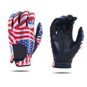 Gants de golf pour homme en cuir de mouton de qualité supérieure, main gauche, tissu respirant, logo personnalisé, protection UV, imperméables, sport - Product Image 3