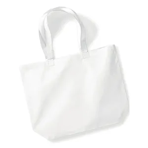 Sacs fourre-tout maxi en coton biologique premium, écologiques, pour gadgets promotionnels - Product Image 6