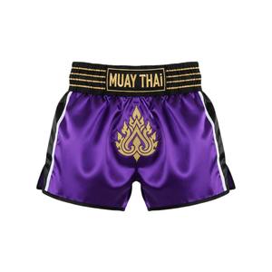 Shorts de MMA et de Muay Thai personnalisés OEM - Shorts de combat et d'entraînement professionnels extensibles pour unisexe avec options de broderie/impression - Product Image 1