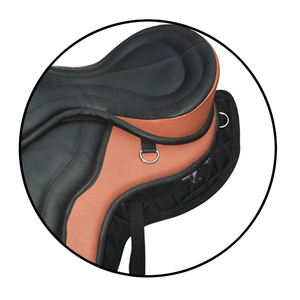 Handmade Premium Treeless Western Saddle Lightweight Flexible Genuine <b>Leather</b> with Supportive for Comfortable All-Day Riding - Product Image 5