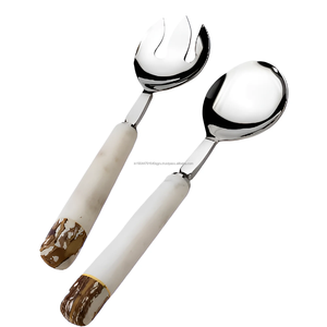 2024 Hot Selling Premium Quality Decorative Handle Serving Set <b>Salad</b> <b>Tools</b> - Product Image 1