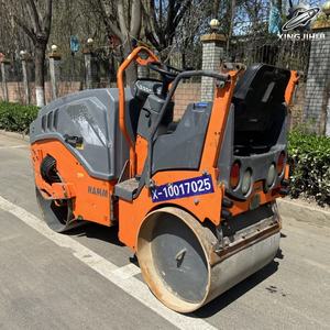 Rodillo Compactador Vibratorio de Doble Tambor HAMM HD8VV Usado, 1.5 Toneladas de Peso Operativo, Marca Alemana Original, Compactador Pequeño - Product Image 6