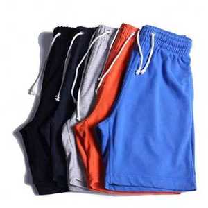 Shorts de sport et de course en polyester à séchage rapide, respirants, unis, style urbain, pour la gym et le fitness, avec taille élastique - Product Image 2