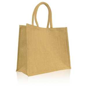 Bolso de mano de lino reutilizable portátil personalizado a la moda de fábrica, cómodos bolsos de compras de yute para la playa con logotipo personalizado, patrón de letras - Product Image 3