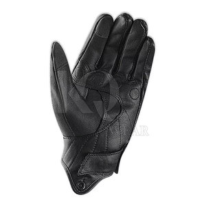 Gants de course d'hiver en cuir coupe-vent, à doigts entiers, légers, en tissu durable, avec une forte adhérence, parfaits pour la conduite de moto sur circuit - Product Image 3
