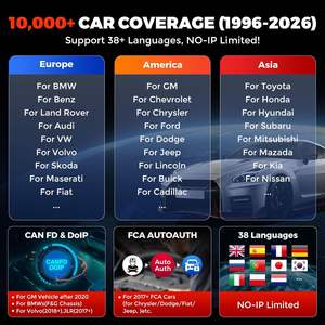 Scanner OBD2 K8 Pro Bluetooth 2026, outil de diagnostic bidirectionnel avec mise à jour gratuite à vie, outil de diagnostic de tous les systèmes 8'' - Product Image 6