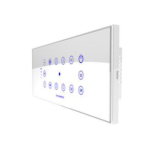 Venta directa de fábrica La mejor calidad para Tuya Smart Touch Switch Wifi Interruptor de pared 240V Max. Material de vidrio de voltaje Vendido Indian Expor - Product Image 5