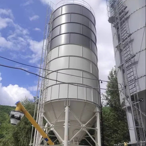 Silo de cemento de capacidad de 200 toneladas | Silo de almacenamiento de cemento grande para uso industrial - Product Image 1