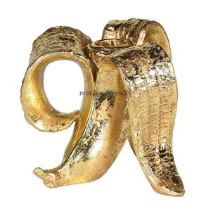 ที่วางเทียนแบบแท่งอลูมิเนียมเคลือบทองเกรดสูงที่วางกลางโต๊ะและของตกแต่ง - Product Image 1