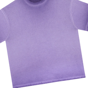 Vintage Washed Oversized <b>Purple</b> T Shirt Heavyweight Cotton Men Streetwear Blank Tee Premium Quality Unisex Top OEM Custom Logo - Product Image 5