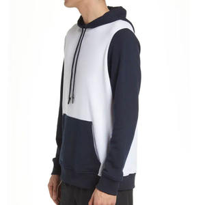 Sweat-shirt pour homme uni personnalisé, lourd, de haute qualité, prix bas, surdimensionné, épaules tombantes, imprimé - Product Image 2