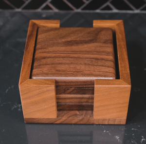 Posavasos de madera, taza de café redonda de fábrica, posavasos de madera, superventas, venta y decoración moderna para el hogar, posavasos multifunción - Product Image 3