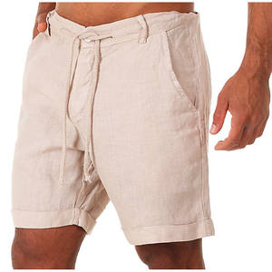 Short de Musculation Actif Hip Hop Fitness pour Homme Taille Élastique Solide Logo Personnalisé 2-en-1 Doublure Respirante 100% Poches en Coton - Product Image 3