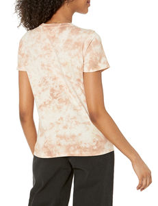 Camisetas de algodón con cuello redondo para Mujer | Tops lisos de manga corta para Mujer | Camisetas informales de algodón con cuello redondo de verano - Product Image 3