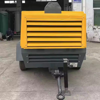Compresseur d'air à vis diesel Atlas Copco XAVS 196, 12 bars, compresseur d'air portable pour le forage et la construction