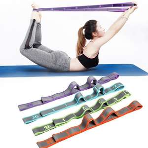 Banda Elástica de Resistencia para Yoga, Fitness, Gimnasio, Entrenamiento Deportivo, Cinturón de Pilates, Estiramiento, Baile Latino - Product Image 6