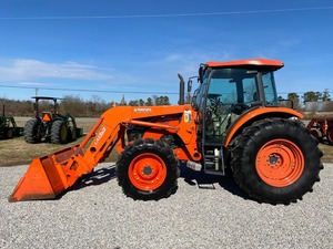 Chargeur assez utilisé du tracteur 4x4 de Kubota M9960 à vendre - Product Image 5