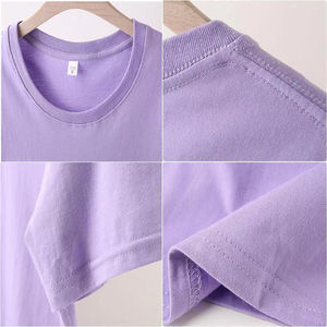 Camisetas a granel de algodón GSM 220 de alta calidad personalizadas de fábrica para hombres diseño serigrafiado - Product Image 3