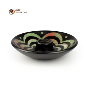 100% soporte de PALO SANTO peruano, cono de trabajo artesanal de madera hecho a mano, caja de aroma de té saludable, soportes de incienso directo - Product Image 2