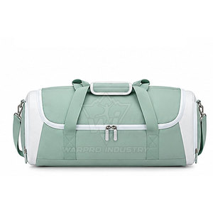 Custom Sports Duffel <b>Bag</b> <b>With</b> <b>Shoe</b> <b>Compartment</b> Lightweight Polyester Gym Workout Travel <b>Weekend</b> Carry <b>Bag</b> - Product Image 6