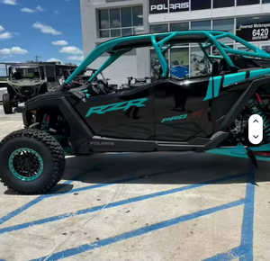 Nuevo modelo 2025 RZR PRO R 4 ULT NEGRO CRISTAL VERDE RAD Ultimate Nuevo PARA ADULTOS Exportación a todo el mundo - Product Image 5