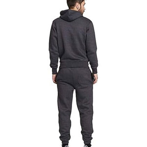 Ensemble de survêtements chauds 2 pièces brodés personnalisés pour hommes Survêtements de jogging pour l'hiver - Product Image 2