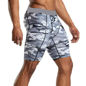 Meilleures ventes de shorts de compression pour hommes sur mesure respirant Gym Fitness tenue décontracté fermeture à la taille élastique Service OEM disponible - Product Image 5
