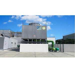 หอระบายความร้อนแบบเปิดวงจรไขว้ทรงสี่เหลี่ยมไหลแบบครอสโฟลว์รับประกัน1ปีวิธีการควบคุมแบบสัมผัส50-3000ตัน - Product Image 5