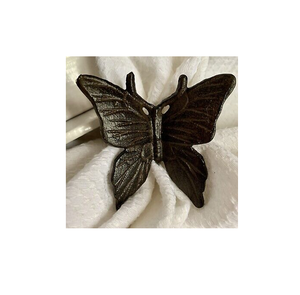 Servilletero de Metal de alta calidad, forma redonda elegante para Decoración de mesa de boda y fiesta, precio asequible al por mayor - Product Image 1