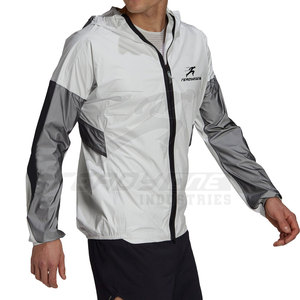 Chaqueta de entrenamiento ligera para hombre con tela transpirable y elegante diseño Atlético chaqueta de entrenamiento a prueba de viento para hombre - Product Image 4