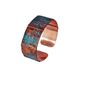 ขายเครื่องประดับจีนปี 2027 กำไลข้อมือทองแดงแท้สีน้ำตาลงานฝีมืออินเดียสำหรับผู้หญิง ทองแดงคุณภาพสูง ทำจากทองแดง - Product Image 1